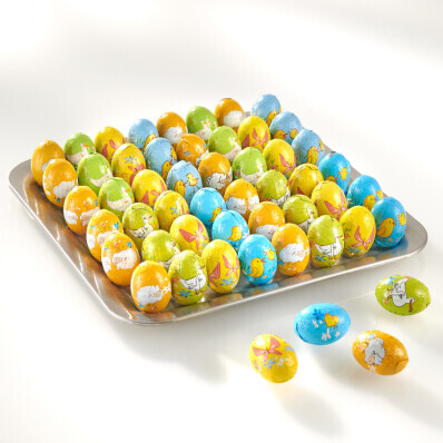 30 čokoládových vajíček