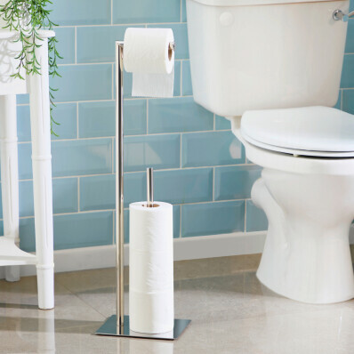 Držák na toaletní papír 2 v 1
