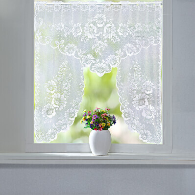 Oblúková záclona "Kvety"