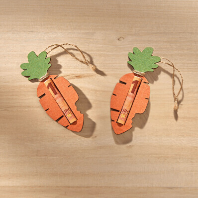 2 pouzdra na peníze mrkev