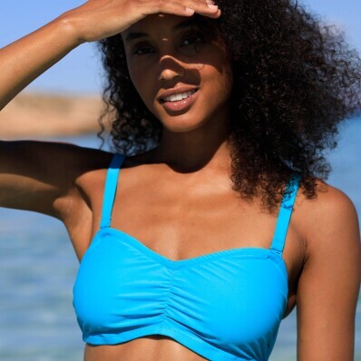 Solaro merevített fürdőruha melltartó