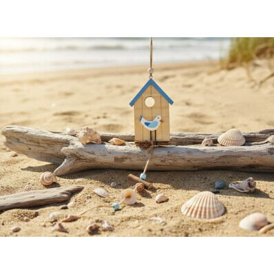 Dekorácia na zavesenie Čajka