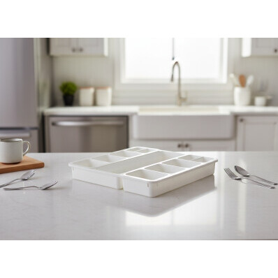 Úsporný příborník široký