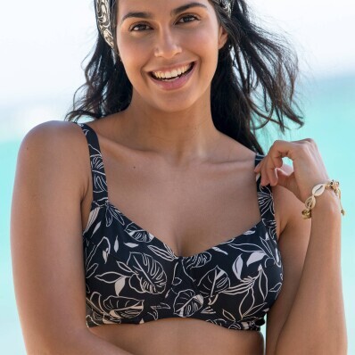 Plavková zmenšující podprsenka Cidra, s kosticemi