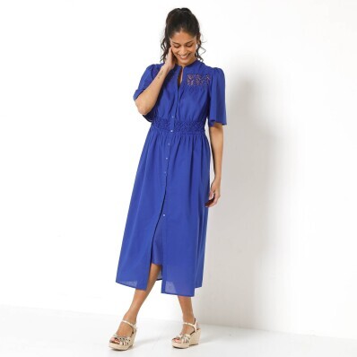 Rochie macrame cu catarame