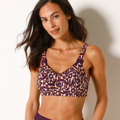 Купальник-бюстгальтер з принтом Арамінда, для жінок після операції на грудях