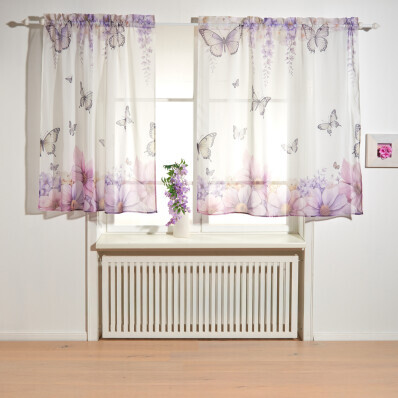 Zasłona Motyle 140 x 140 cm