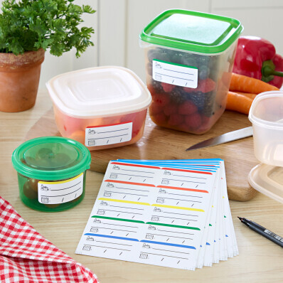 100 fagyasztó címke tollal