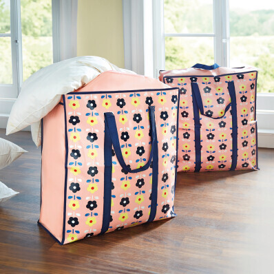 2 úložné tašky na přikrývky