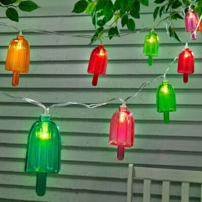 Solarny łańcuch świetlny Ice lolly