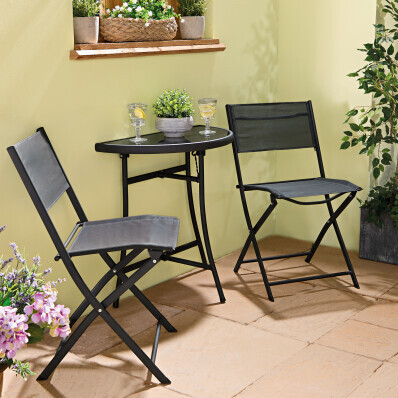 3-częściowy zestaw mebli balkonowych Gainsborough