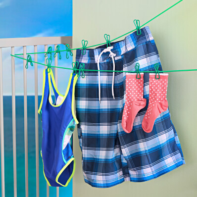 Sfoară de rufe cu 12 cleme