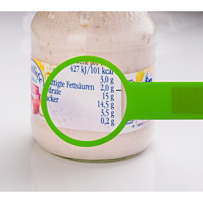 Lupa pentru citit cu magnet