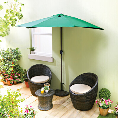 Půlkruhový slunečník