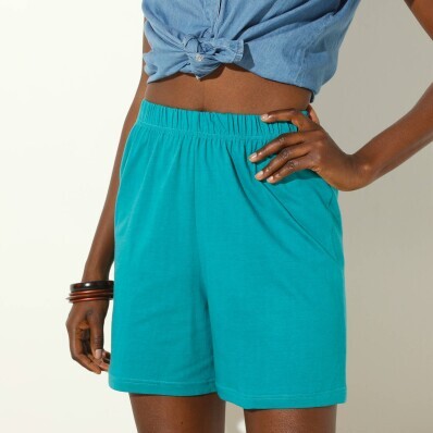 Комплект з 2 широких шортів з еластичним поясом