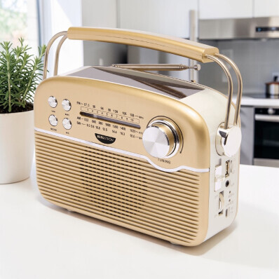 Solárne retro rádio