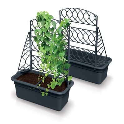Kvetináč s pergolou BLOMA 58 cm