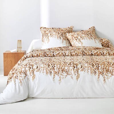 Set de lenjerie de pat Leonie de la Colombine® cu model floral