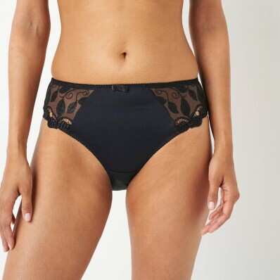 Комплект із 2 класичних трусиків Rima від Confidence Lingerie з мікрофібри та вишитого тюлю