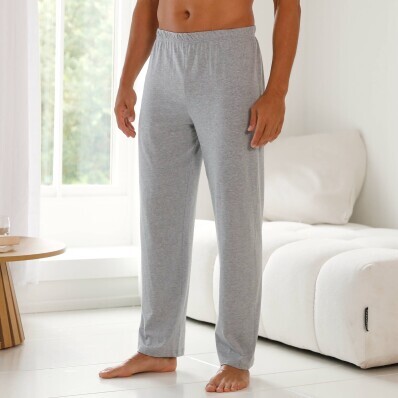 Pantaloni de pijama lungi de culoare uni