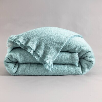 Koc moherowy Ourson® z wełną kozią angorską