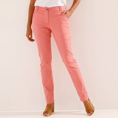 Pantaloni chino elastici
