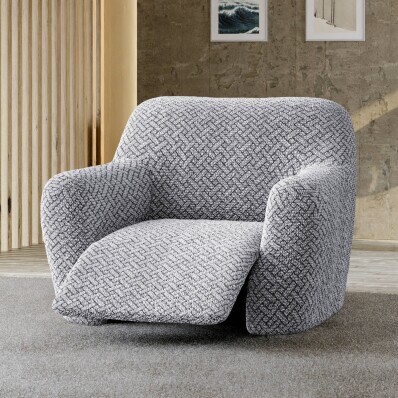 Mikroszálas békahuzat rattan mintával, relaxációs székhez