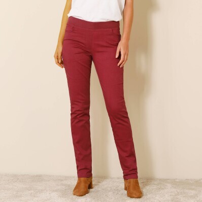 Pantaloni lungi confortabili cu talie elastică