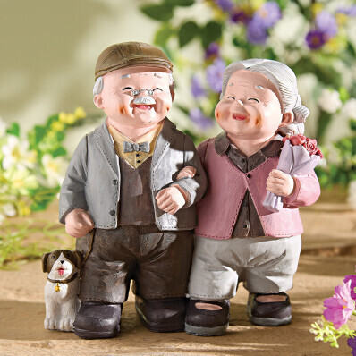 Figurine decorative Bunica și Bunicul