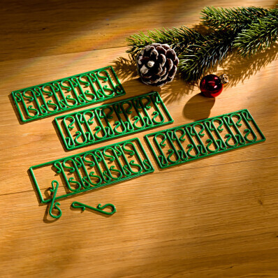 40 de cârlige decorative pentru ornamente