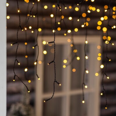 Jégeső fényfüggöny, 360 LED