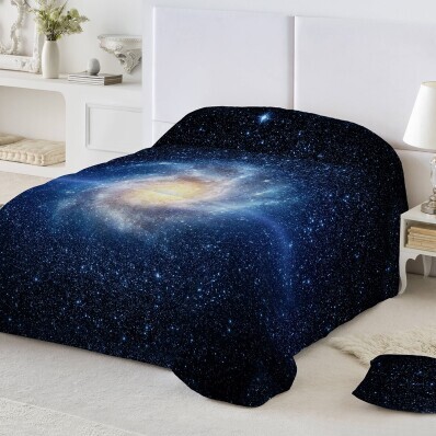 Mikroszálas takaró Galaxy mintával 200g/m2