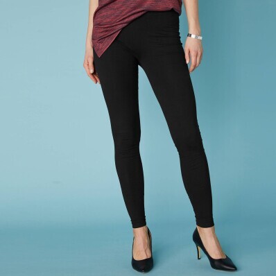 Set de 2 colanți lungi cu talie elastică