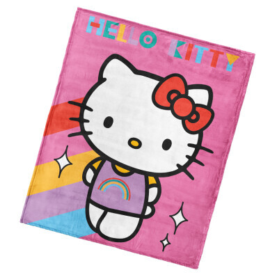 Detská deka Hello Kitty Rainbow