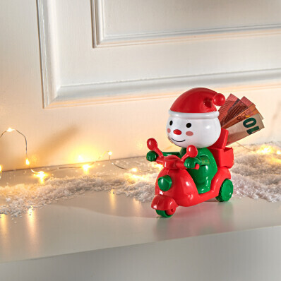 Santa na motorce