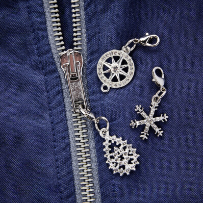 přívěsky na zipy