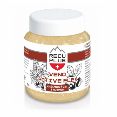 RECUPLUS Veno Active Flex gaštanový gél s rutínom