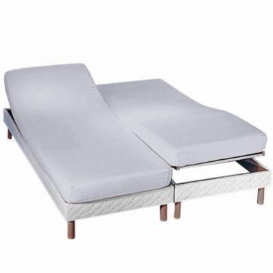Egyszínű sztreccs lepedő fekvőágyhoz, flanel, sarokmélység 26 cm