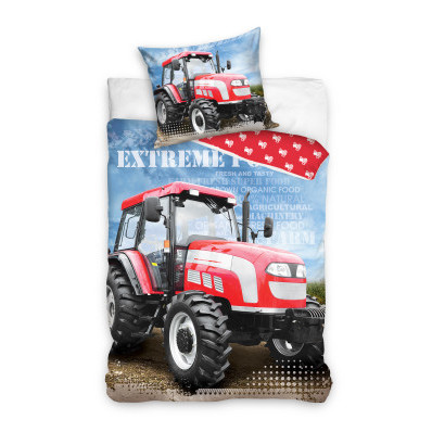 Posteľná bielizeň bavlna Traktor