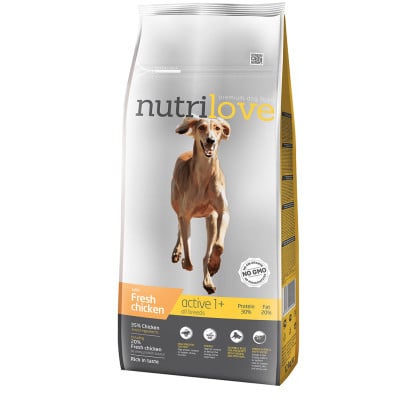 Nutrilove dog dry ACTIVE