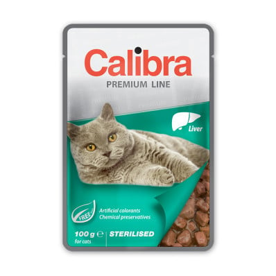Calibra Cat Premium Sterilised Liver