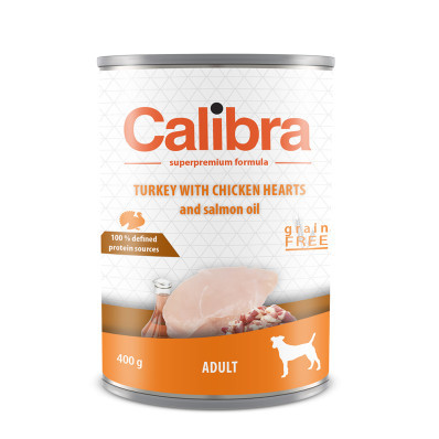 Calibra Dog konzerva Adult krůta 400 g