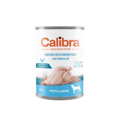 Calibra Dog konzerva Junior kuře 400 g