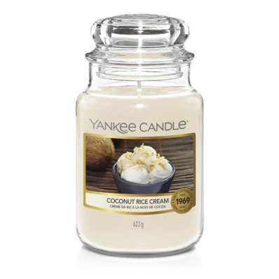 Vonná sviečka Yankee Candle veľká Coconut rice cream classic