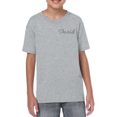 Personalizowany bawełniany dziecięcy T-shirt