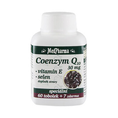 Coenzym Q10 30 mg + vitamín E + selén 67 tabliet