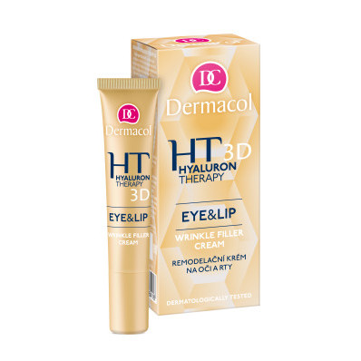 Dermacol Hyaluron Therapy 3D remodelačný krém na okolie očí a pier
