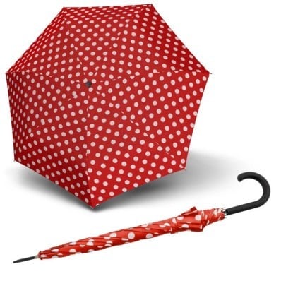 Dámský holový deštník puntík