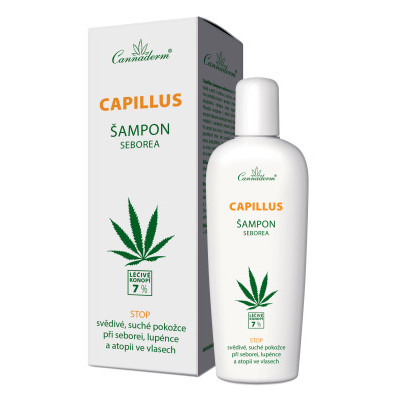 Cannaderm Capillus seborea šampón 150 ml