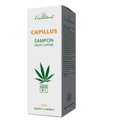 Cannaderm Capillus šampon proti lupům 150 ml